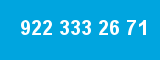 922 333 26 71